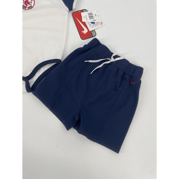 VTG Nike Boston Red Sox 2 Piece Shorts Outfit Y2K Embroidered NWT MLB Deadstock - Picture 4 of 12